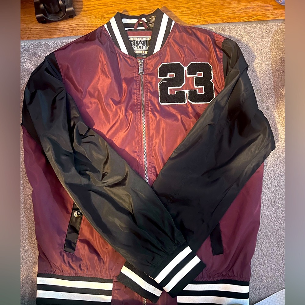 Letterman Vinyl Jacket